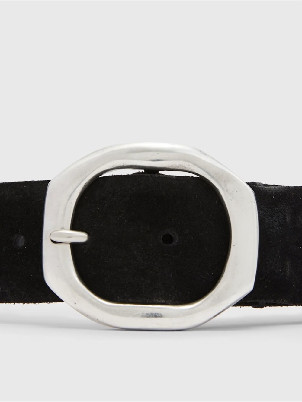 $298 NWT John Varvatos Collection Nova Suede Belt Size 30